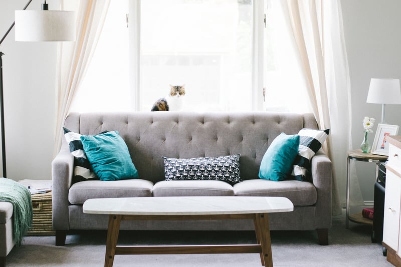 Postmodern Living Room